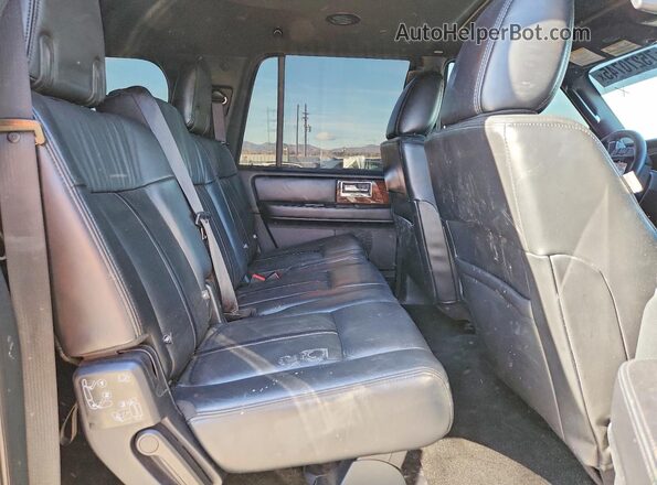 5LMJJ3JT5GEL03423 2016 LINCOLN NAVIGATOR Gray Вид задньої частини салону