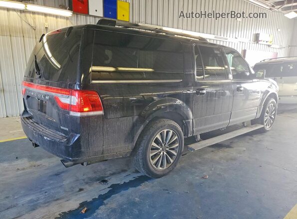 5LMJJ3JT8GEL08695 2016 LINCOLN NAVIGATOR Black Rear right