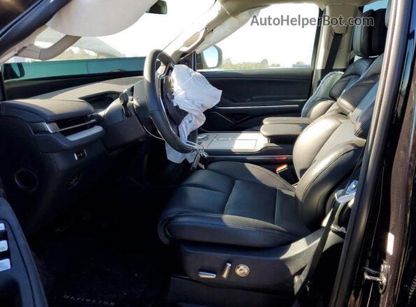 5LMJJ3LG5SEL14169 2025 LINCOLN NAVIGATOR Black Widok wnętrza z przodu