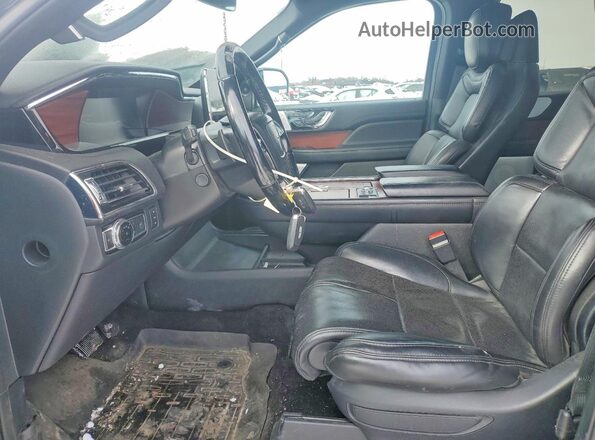 5LMJJ3LT1MEL14735 2021 LINCOLN NAVIGATOR Black Vista interior delantera