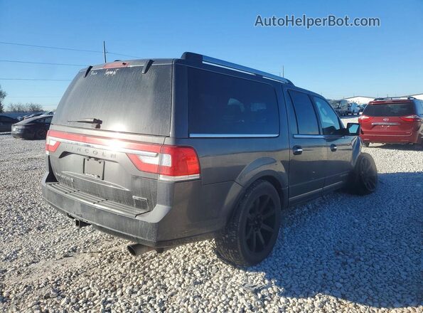 5LMJJ3LT2GEL10164 2016 LINCOLN NAVIGATOR Charcoal უკანა მარჯვენა