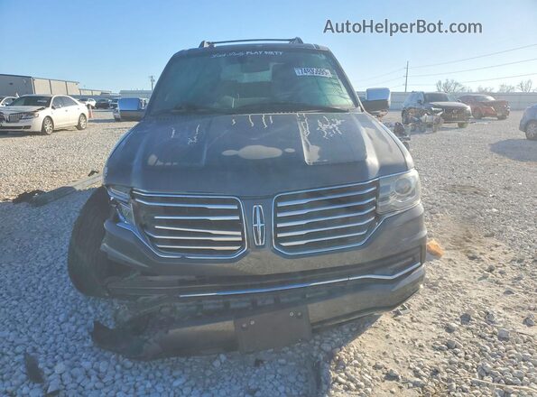 5LMJJ3LT2GEL10164 2016 LINCOLN NAVIGATOR Charcoal წინა ხედი