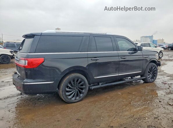 5LMJJ3LT2MEL04084 2021 LINCOLN NAVIGATOR Black უკანა მარჯვენა