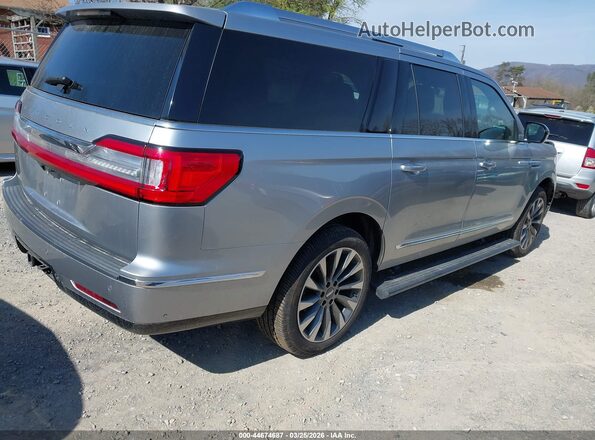 5LMJJ3LT2MEL04828 2021 LINCOLN NAVIGATOR Silver Rear right