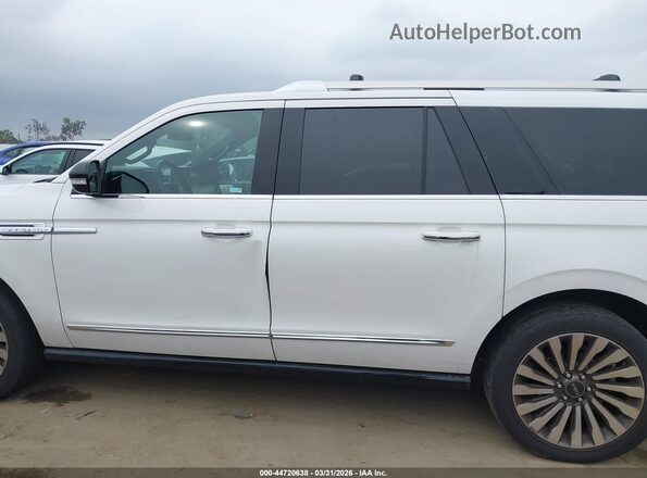5LMJJ3LTXKEL15489 2019 LINCOLN NAVIGATOR L White Vista interior de 360 grados
