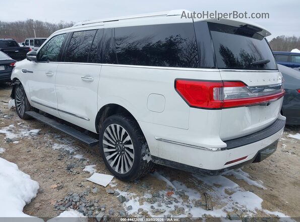 5LMJJ3LTXMEL12269 2021 LINCOLN NAVIGATOR Белый Задняя левая четверть