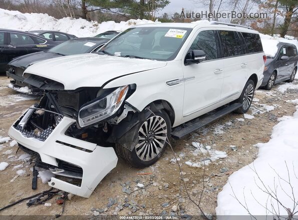 5LMJJ3LTXMEL12269 2021 LINCOLN NAVIGATOR Белый Передняя левая четверть