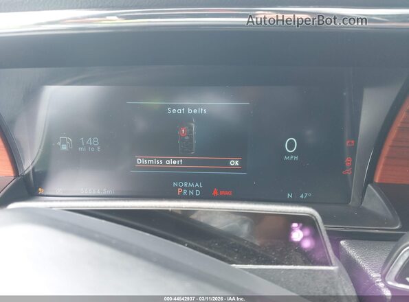 5LMJJ3NGXREL05054 2024 LINCOLN NAVIGATOR Black Widok tylnych siedzeń
