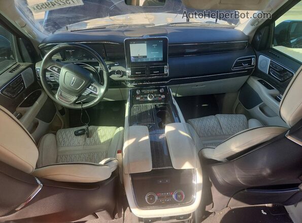 5LMJJ3TT1LEL05662 2020 LINCOLN NAVIGATOR Black Vista del salpicadero