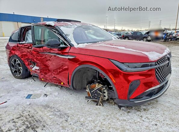 5LMPJ8J44SJ902085 2025 LINCOLN NAUTILUS Red Przód prawy