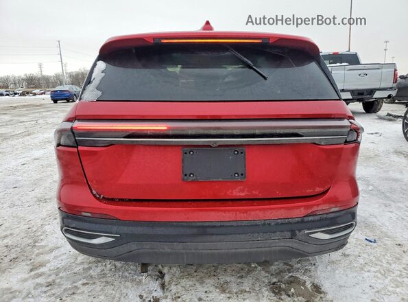 5LMPJ8J44SJ902085 2025 LINCOLN NAUTILUS Red Widok z tyłu