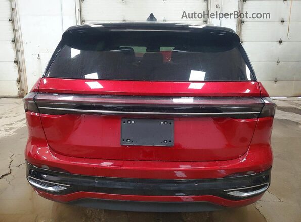 5LMPJ8K46SJ965736 2025 LINCOLN NAUTILUS Burgundy უკანა ხედი