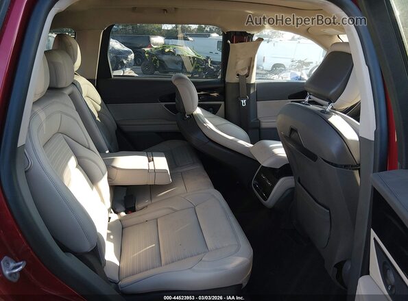 5LMPJ8K4XSJ931508 2025 LINCOLN NAUTILUS Red Вид наклейки з VIN-кодом
