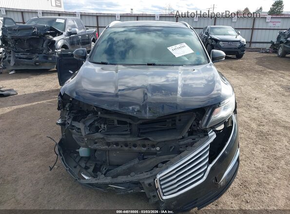 5LMTJ3DH7GUJ12544 2016 LINCOLN MKC Black Vista del cuadro de instrumentos