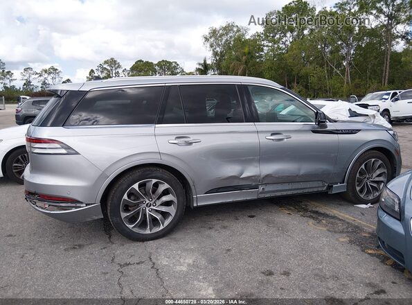 5LMYJ8XY3MNL01826 2021 LINCOLN AVIATOR Silver 360 interior view