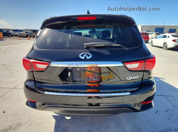 5N1AL0MM0GC529672 2016 INFINITI QX60 Black Widok z tyłu