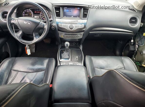 5N1AL0MM4GC514480 2016 INFINITI QX60 Gray Вид панелі приладів