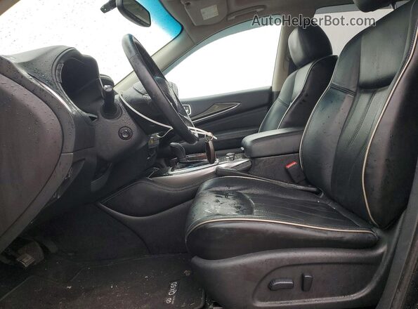 5N1AL0MM6GC504663 2016 INFINITI QX60 Черный Вид салона спереди