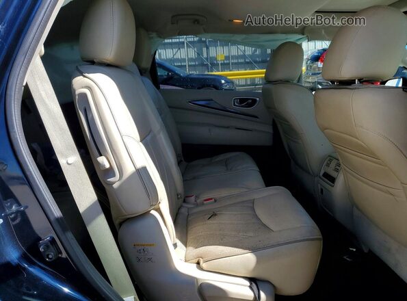 5N1AL0MM7GC508379 2016 INFINITI QX60 Blue Սալոնի հետևի տեսք