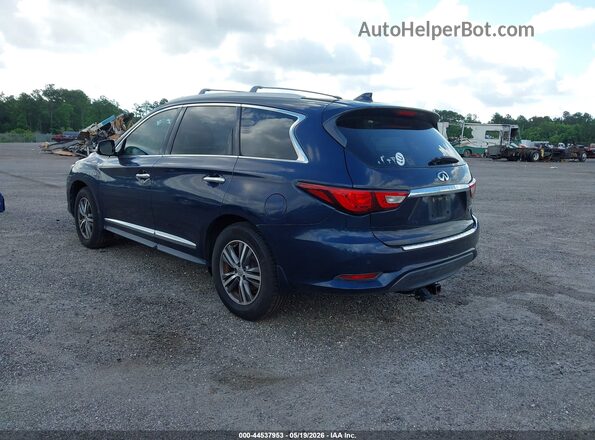 5N1AL0MN3GC516858 2016 INFINITI QX60 Blue Հետևի ձախ