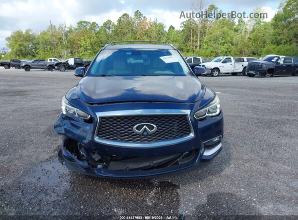 5N1AL0MN3GC516858 2016 INFINITI QX60 Blue Սարքավորումների վահանակի տեսք