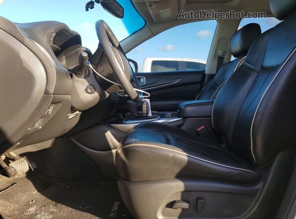 5N1AL0MN5GC515422 2016 INFINITI QX60 White Widok wnętrza z przodu
