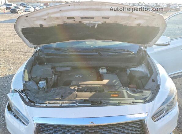 5N1AL0MN5GC515422 2016 INFINITI QX60 White Widok komory silnika