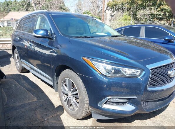 5N1AL0MN5GC527697 2016 INFINITI QX60 Blue Вид задньої частини салону