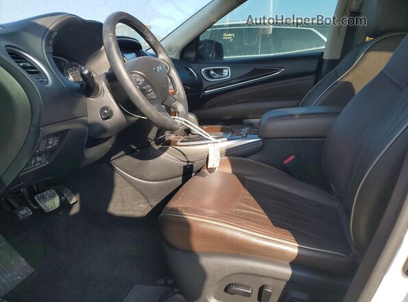 5N1AL0MN9GC505976 2016 INFINITI QX60 White Front interior view