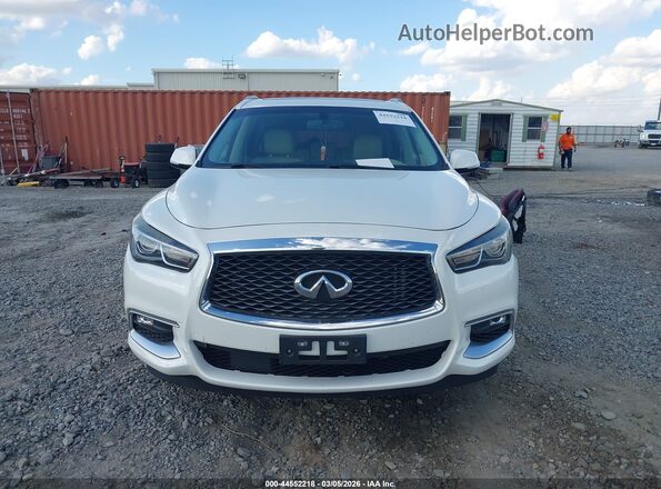 5N1AL0MNXGC525489 2016 INFINITI QX60 White Widok zestawu wskaźników