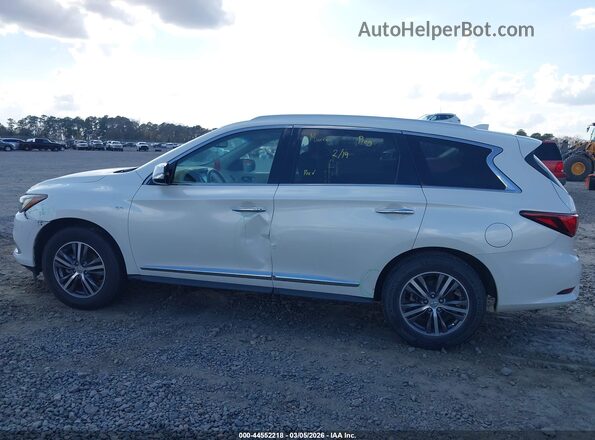 5N1AL0MNXGC525489 2016 INFINITI QX60 White Widok wnętrza 360 stopni