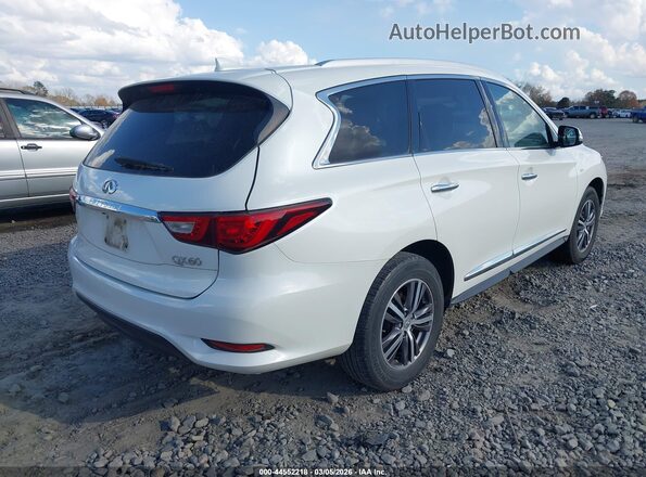 5N1AL0MNXGC525489 2016 INFINITI QX60 White Tył prawy