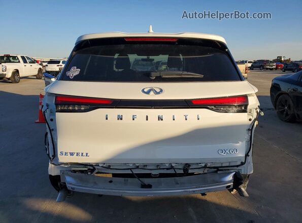 5N1AL1ER1SC333538 2025 INFINITI QX60 White 