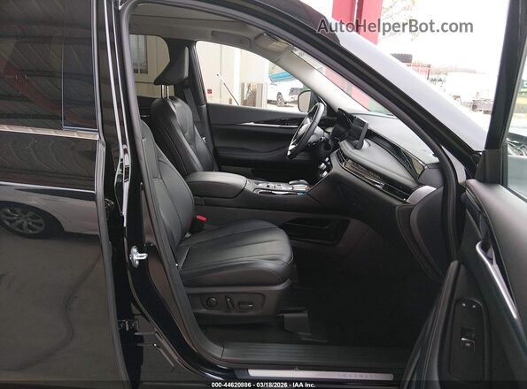 5N1AL1ER8SC351955 2025 INFINITI QX60 Black Вид салону спереду