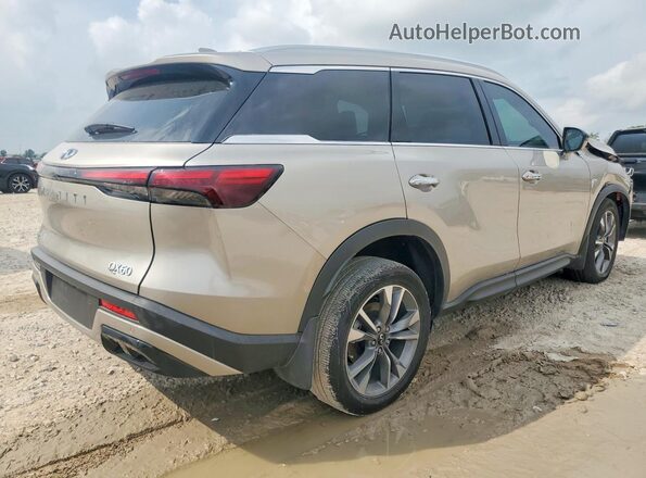 5N1AL1FR1SC357952 2025 INFINITI QX60 Tan Rear right
