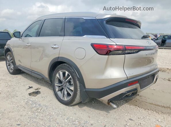 5N1AL1FR1SC357952 2025 INFINITI QX60 Tan Rear left