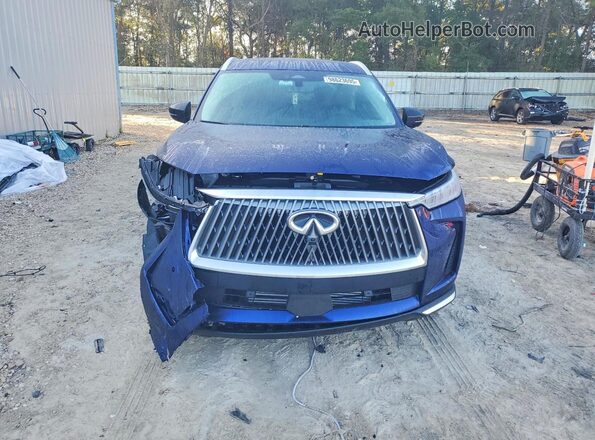 5N1AL1FR1TC345625 2026 INFINITI QX60 Blue Vista frontal