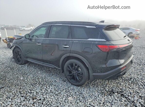 5N1AL1FR3SC359735 2025 INFINITI QX60 Black Rear left