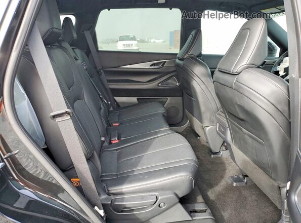 5N1AL1FR3SC359735 2025 INFINITI QX60 Black Rear interior view