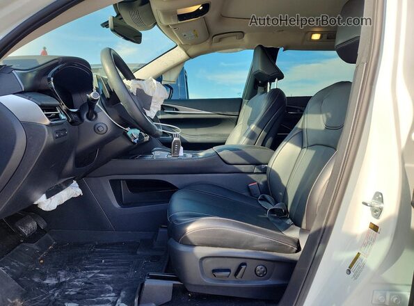 5N1AL1FR4SC338327 2025 INFINITI QX60 White Вид салону спереду