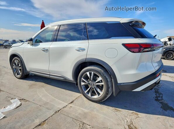 5N1AL1FR4SC338327 2025 INFINITI QX60 White Задня ліва чверть
