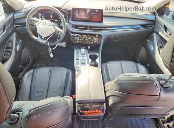 5N1AL1FR4SC338327 2025 INFINITI QX60 White Вид панелі приладів