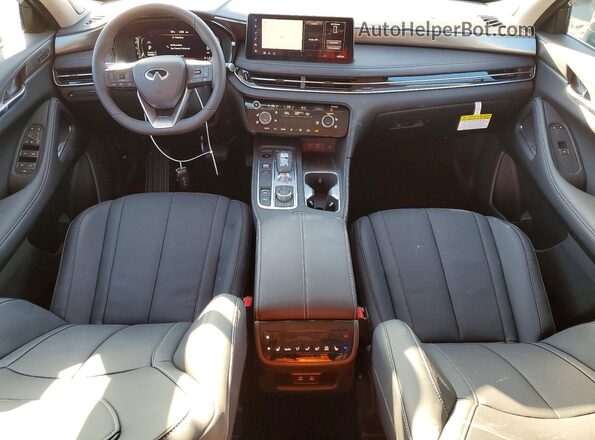 5N1AL1FR6TC343742 2026 INFINITI QX60 Silver Widok deski rozdzielczej