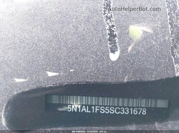 5N1AL1FS5SC331678 2025 INFINITI QX60 Black 