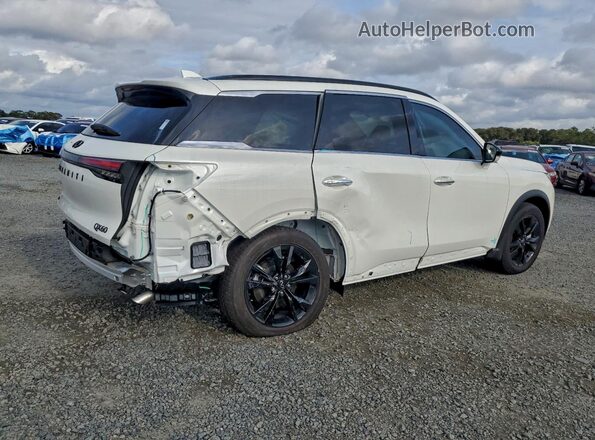 5N1AL1FS5SC343748 2025 INFINITI QX60 White Հետևի աջ