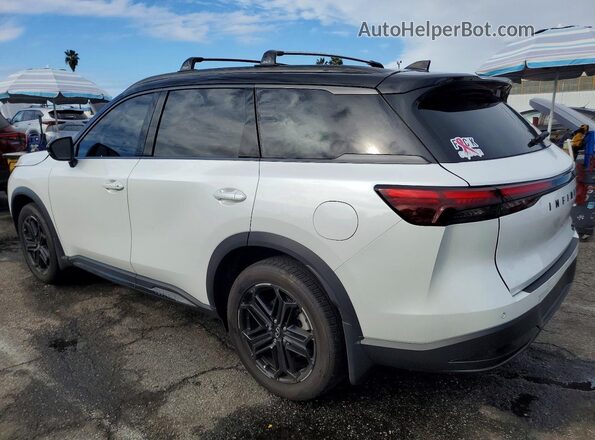 5N1AL1FW4TC336343 2026 INFINITI QX60 White Tył lewy