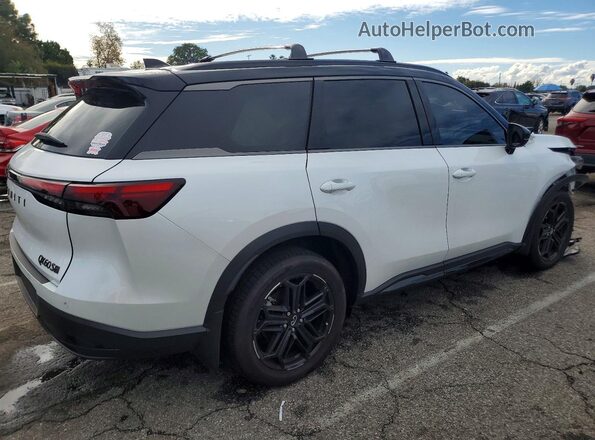 5N1AL1FW4TC336343 2026 INFINITI QX60 White Tył prawy
