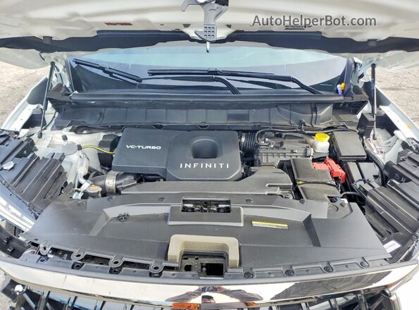 5N1AL1FW4TC336343 2026 INFINITI QX60 White Widok komory silnika