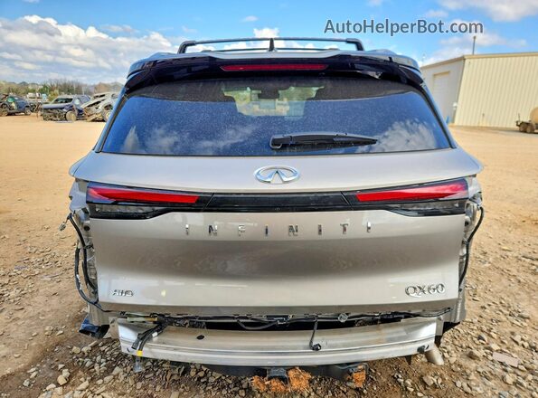5N1AL1HU8SC357724 2025 INFINITI QX60 Gold Rear view