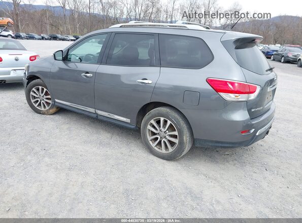 5N1AR2MM1GC617172 2016 NISSAN PATHFINDER Серый Задняя левая четверть